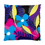 Pattern Leaf Polka Leaves Standard Cushion Case (Two Sides) Back