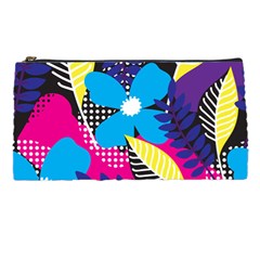 Pattern Leaf Polka Leaves Pencil Cases