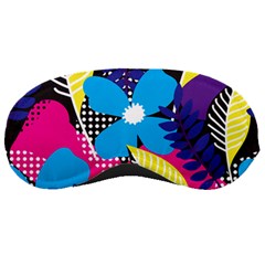 Pattern Leaf Polka Leaves Sleeping Mask