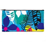 Pattern Leaf Polka Flower Pencil Cases Front