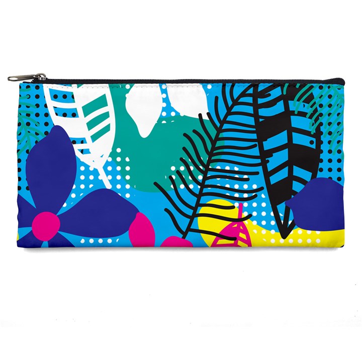 Pattern Leaf Polka Flower Pencil Cases