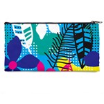 Pattern Leaf Polka Flower Pencil Cases Back