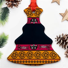 Pattern Ornaments Africa Safari Christmas Tree Ornament (two Sides)