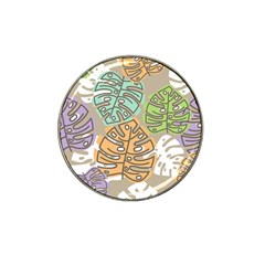 Pattern Leaves Banana Rainbow Hat Clip Ball Marker