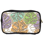 Pattern Leaves Banana Rainbow Toiletries Bag (Two Sides) Front