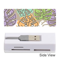 Pattern Leaves Banana Rainbow Memory Card Reader (stick)