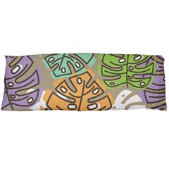 Pattern Leaves Banana Rainbow Body Pillow Case (dakimakura)