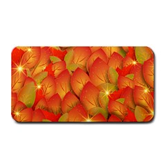 Pattern Texture Leaf Medium Bar Mats by HermanTelo