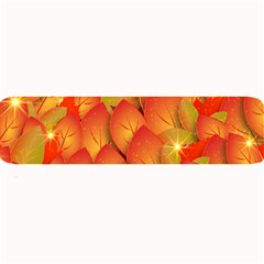 Pattern Texture Leaf Large Bar Mats