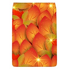 Pattern Texture Leaf Removable Flap Cover (l)