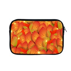 Pattern Texture Leaf Apple Macbook Pro 13  Zipper Case by HermanTelo