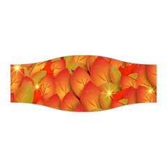 Pattern Texture Leaf Stretchable Headband