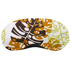 Pattern Leaves Sleeping Mask by HermanTelo