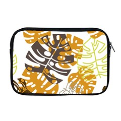 Pattern Leaves Apple Macbook Pro 17  Zipper Case by HermanTelo