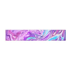 Pattern Texture Art Rainbow Flano Scarf (mini)