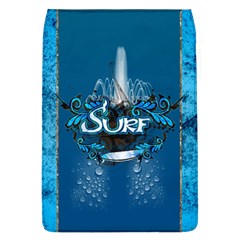 Sport, Surfboard With Water Drops Removable Flap Cover (l) by FantasyWorld7