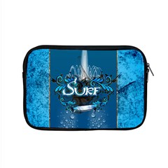 Sport, Surfboard With Water Drops Apple Macbook Pro 15  Zipper Case by FantasyWorld7