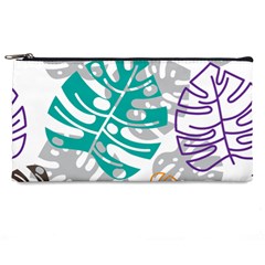 Pattern Leaves Rainbow Pencil Cases by HermanTelo