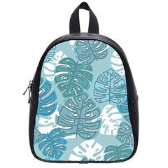 Pattern Leaves Banana School Bag (small)