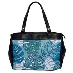 Pattern Leaves Banana Oversize Office Handbag by HermanTelo