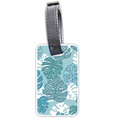 Pattern Leaves Banana Luggage Tag (one Side) by HermanTelo