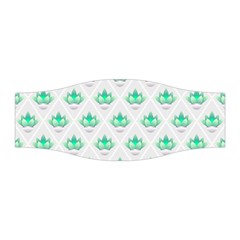 Plant Pattern Green Leaf Flora Stretchable Headband by HermanTelo