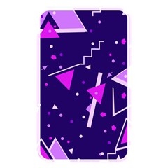 Purple Blue Geometric Pattern Memory Card Reader (rectangular) by HermanTelo