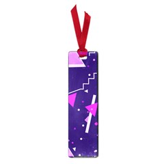 Purple Blue Geometric Pattern Small Book Marks