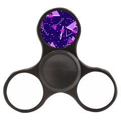 Purple Blue Geometric Pattern Finger Spinner by HermanTelo