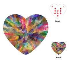 Polygon Wallpaper Playing Cards (heart)