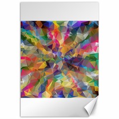 Polygon Wallpaper Canvas 12  X 18  by HermanTelo