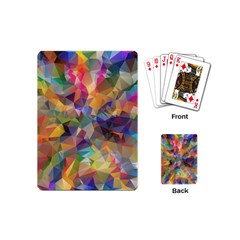 Polygon Wallpaper Playing Cards (mini)