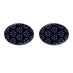 Purple Circle Wallpaper Cufflinks (oval) by HermanTelo