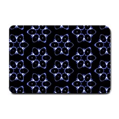 Purple Circle Wallpaper Small Doormat 