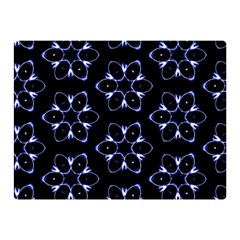 Purple Circle Wallpaper Double Sided Flano Blanket (mini) 