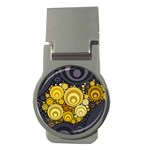 Retro Color Style Money Clips (Round)  Front