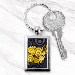 Retro Color Style Key Chain (rectangle) by HermanTelo