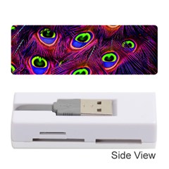 Peacock Feathers Color Plumage Memory Card Reader (stick)