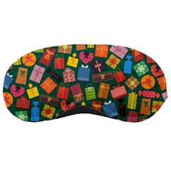 Presents Gifts Background Colorful Sleeping Mask