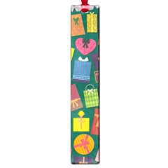 Presents Gifts Background Colorful Large Book Marks