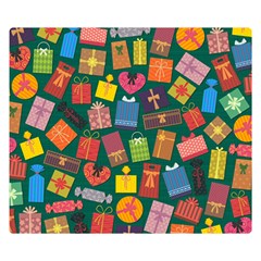 Presents Gifts Background Colorful Double Sided Flano Blanket (Small) 