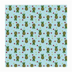 Pineapple Watermelon Fruit Lime Medium Glasses Cloth (2 Sides) by HermanTelo