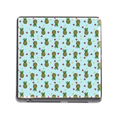 Pineapple Watermelon Fruit Lime Memory Card Reader (square 5 Slot)