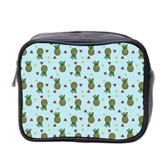 Pineapple Watermelon Fruit Lime Mini Toiletries Bag (two Sides)