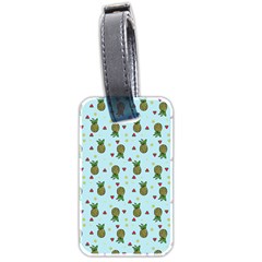 Pineapple Watermelon Fruit Lime Luggage Tag (two Sides)