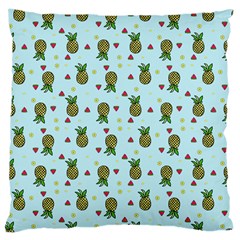 Pineapple Watermelon Fruit Lime Large Cushion Case (one Side)