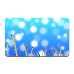 Sea Underwater Life Fish Magnet (rectangular) by HermanTelo