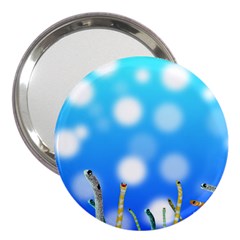 Sea Underwater Life Fish 3  Handbag Mirrors by HermanTelo