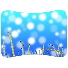 Sea Underwater Life Fish Velour Seat Head Rest Cushion by HermanTelo