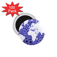 Sea Ocean Underwater 1 75  Magnets (100 Pack)  by HermanTelo